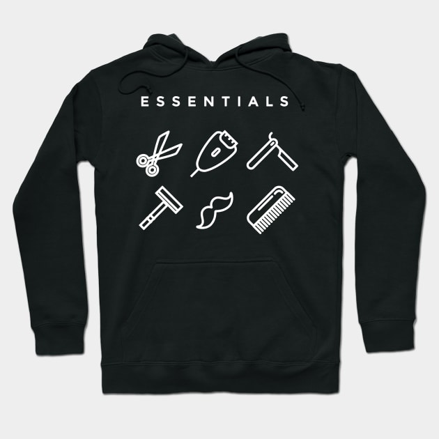 Beard Essentials Hoodie by ScruffyTees